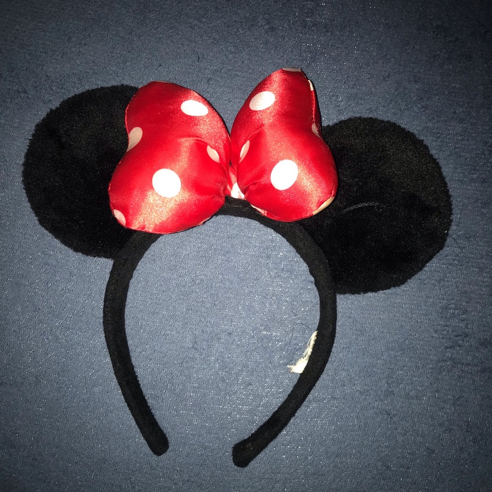 Minnie Mouse Ears - No Tags - Worn once
